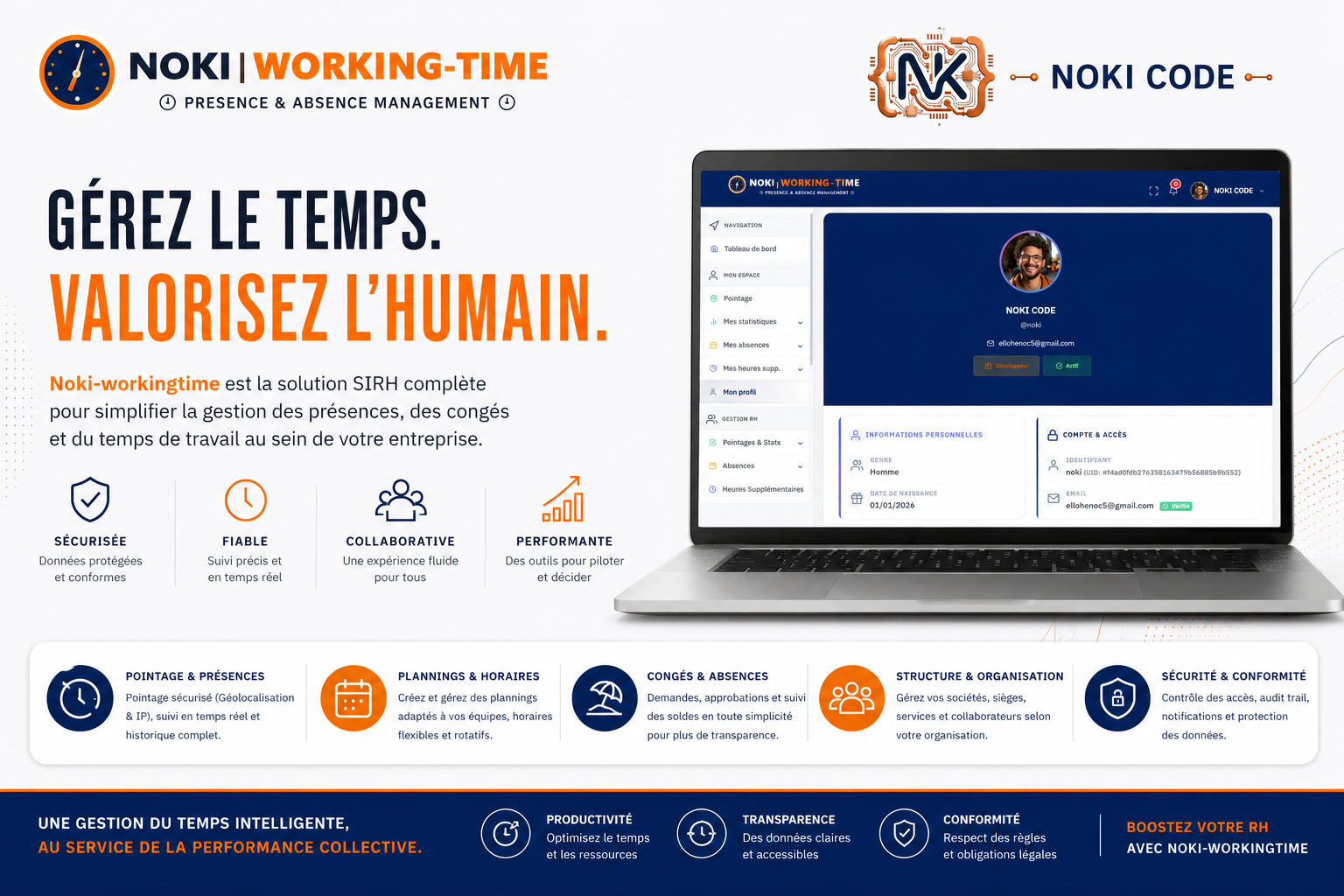 Outils collaboratifs puissants